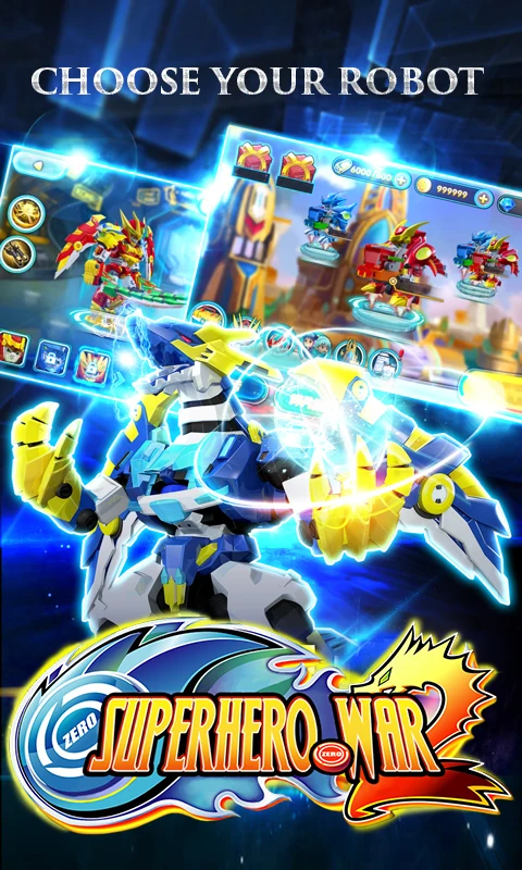 Robot War: Superhero Fight screenshot